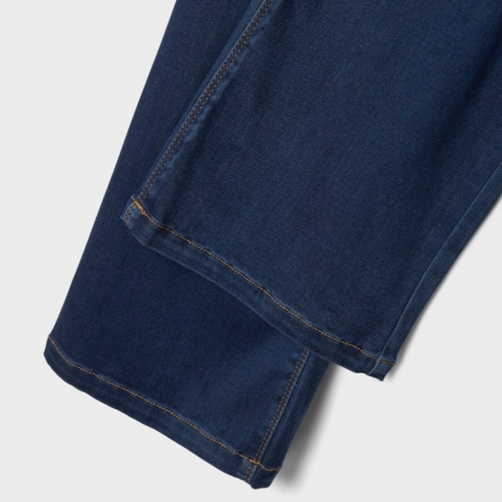 Name It - Bukse Salli Wide Jeans Denim Blue - Guttelus
