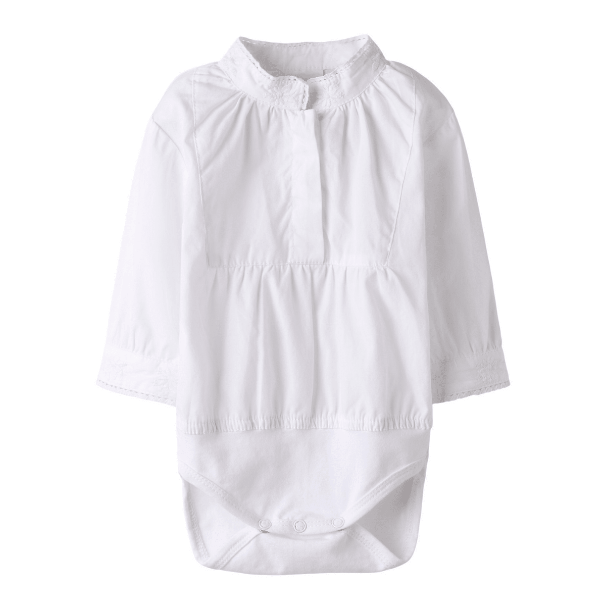 Name It - Bunadskjorte 2026 Body Terina Bright White - Guttelus.no