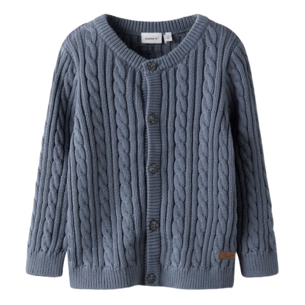 Name It - Cardigan Roman Knit Flint Stone - Guttelus