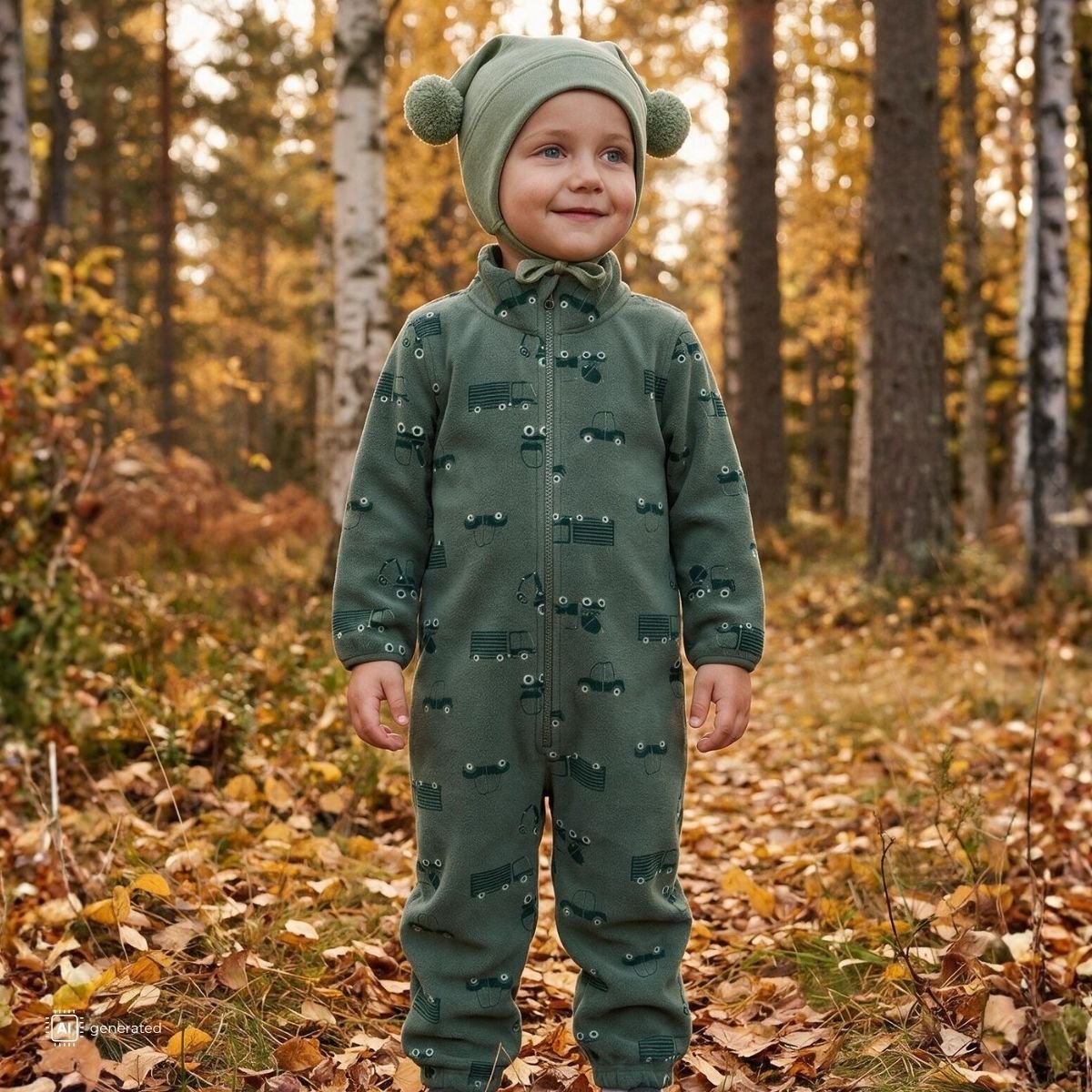 Name It - Fleecedress Spektra Laurel Wreath - Guttelus