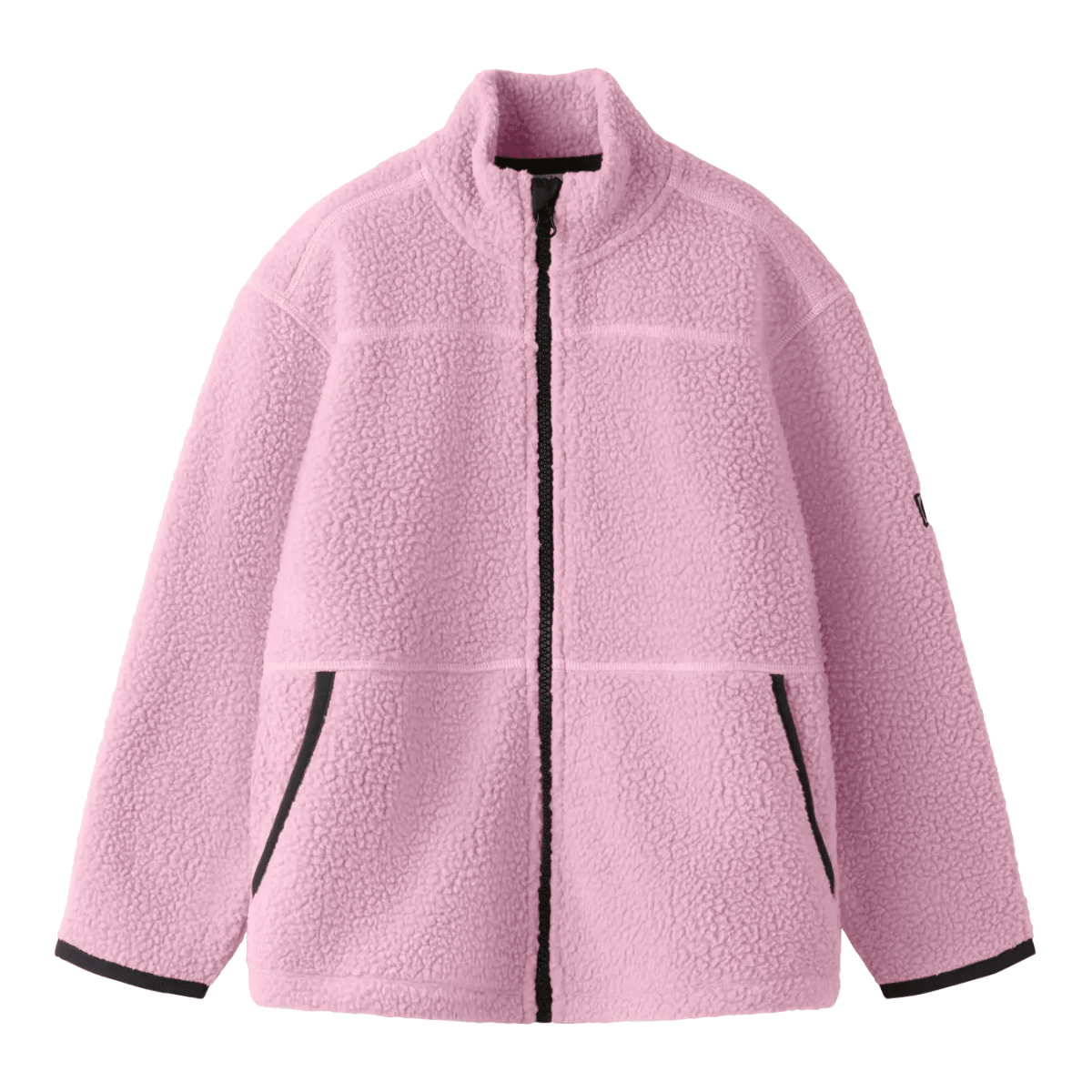 Name It - Fleecejakke Bulina Teddy Mauve Mist - Guttelus
