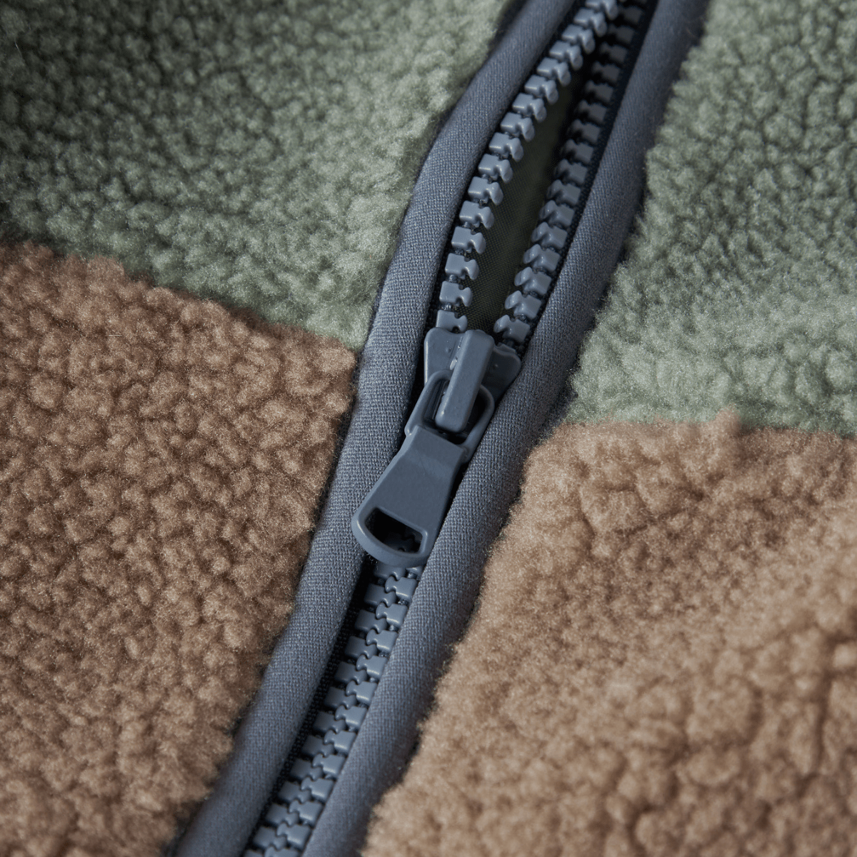 Name It - Fleecejakke Mimba Sherpa Chinois Green - Guttelus