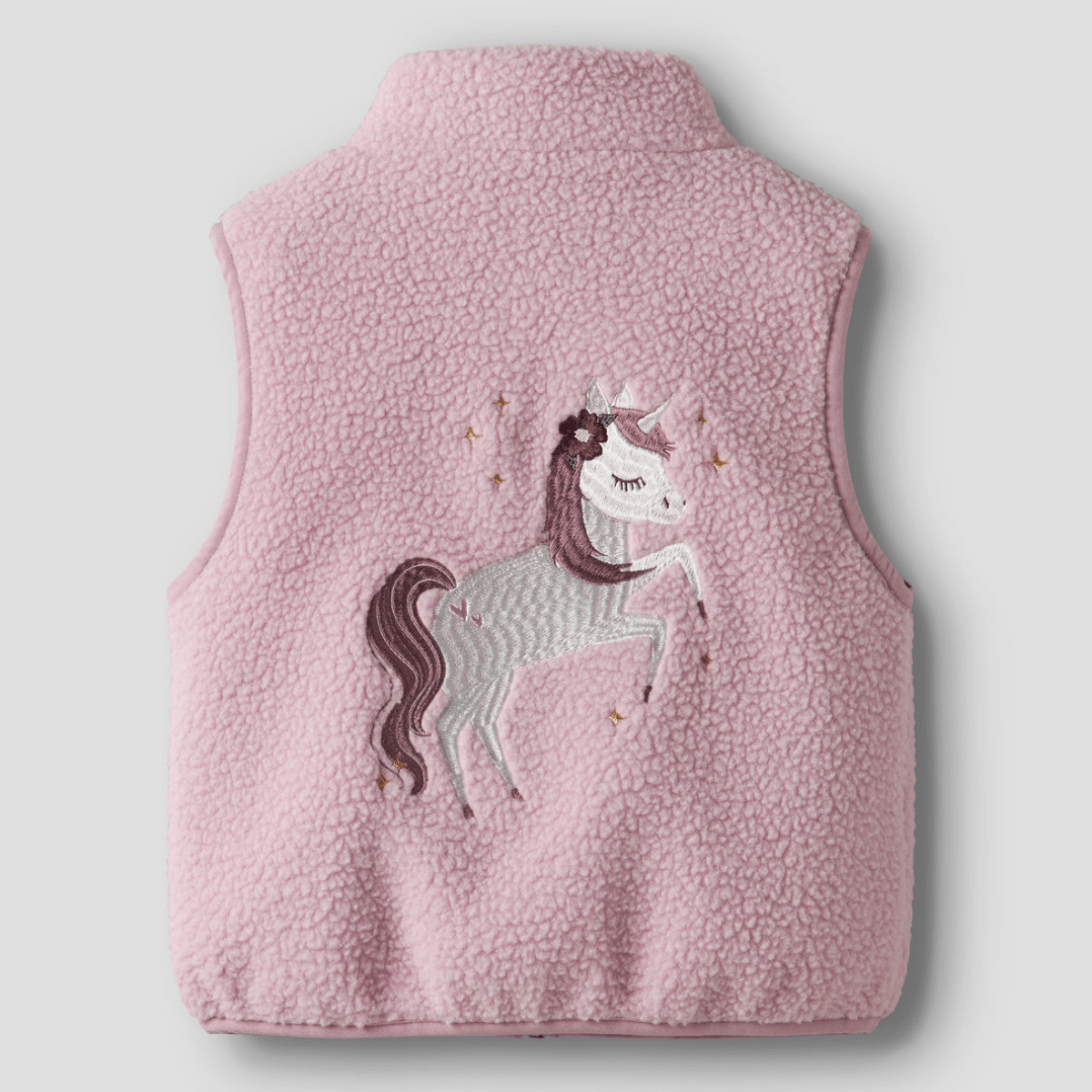 Name It - Fleecevest Mall Sherpa Keepsake Lilac - Guttelus