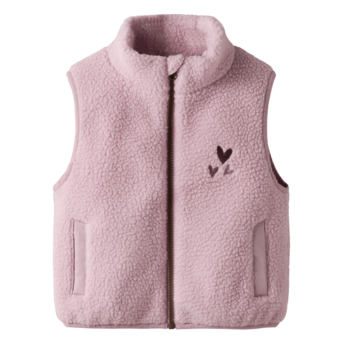 Name It - Fleecevest Mall Sherpa Keepsake Lilac - Guttelus