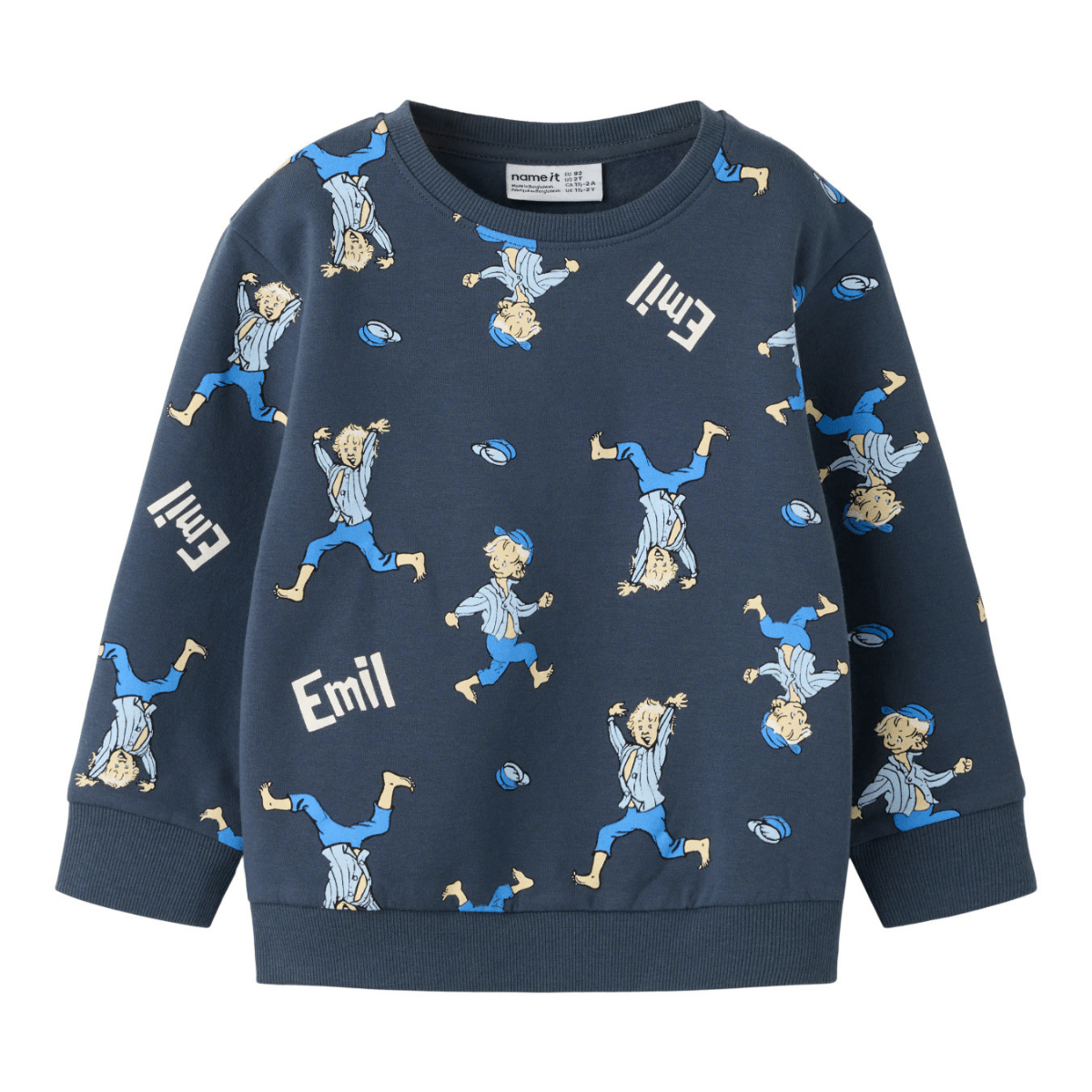Name It - Genser Alfe Emil Ombre Blue - Guttelus.no