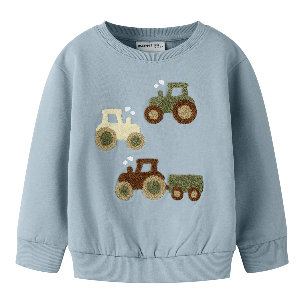 Name It - Genser Halvor Blue Fog - Guttelus.no