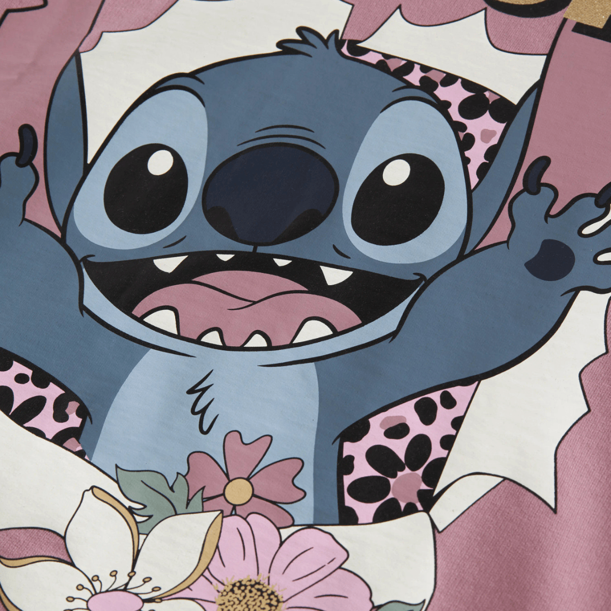 Name It - Genser Jynda Stitch Lilas - Guttelus.no