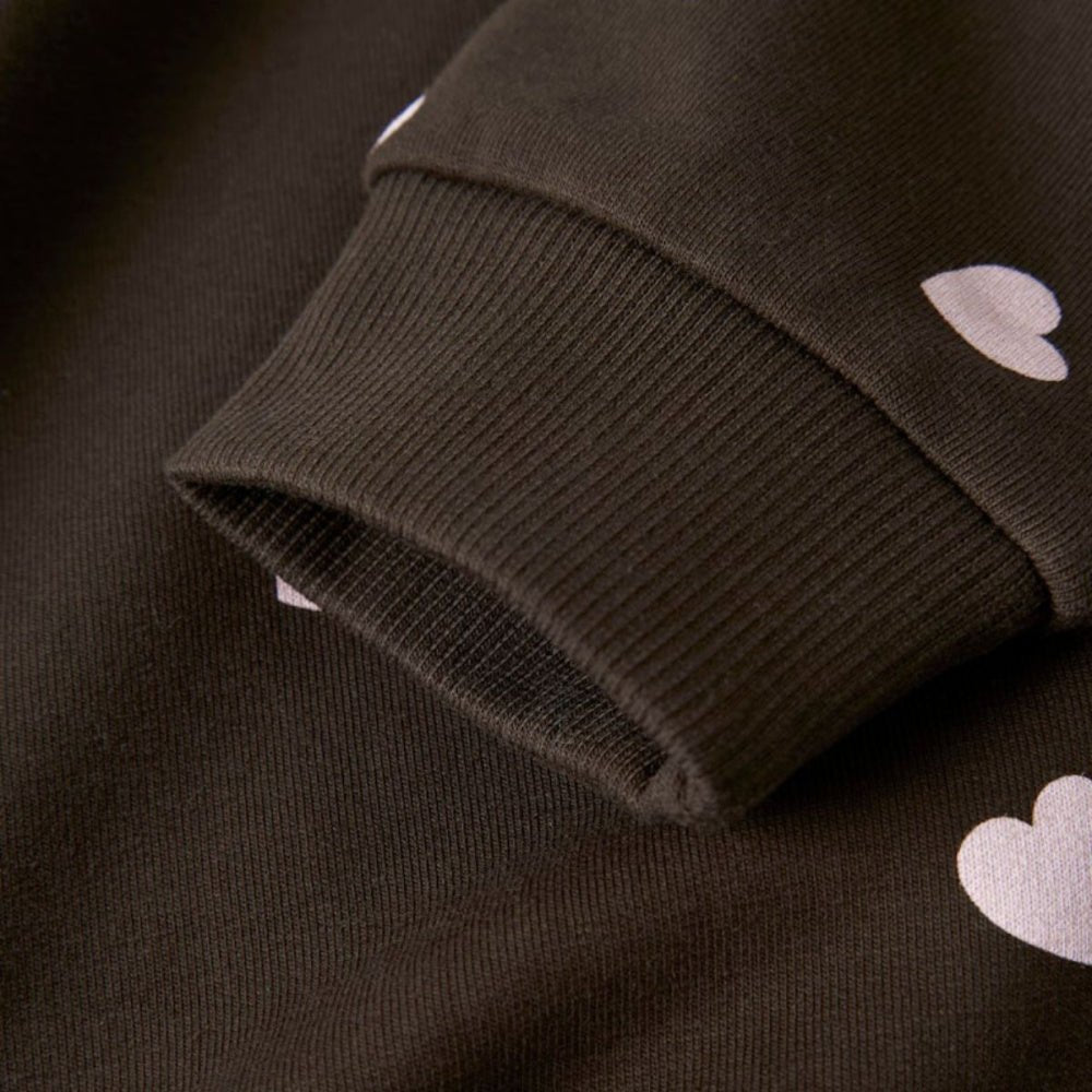 Name It - Genser Sweat Heart Delicioso - Guttelus.no