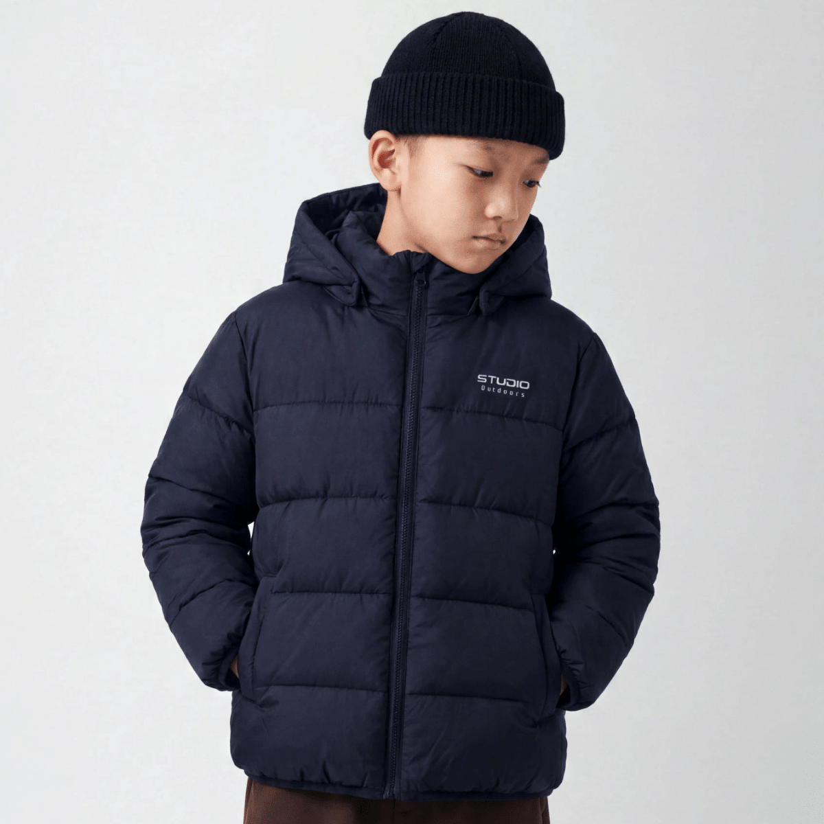Name It - Jakke Jr Marble Navy Blazer - Guttelus
