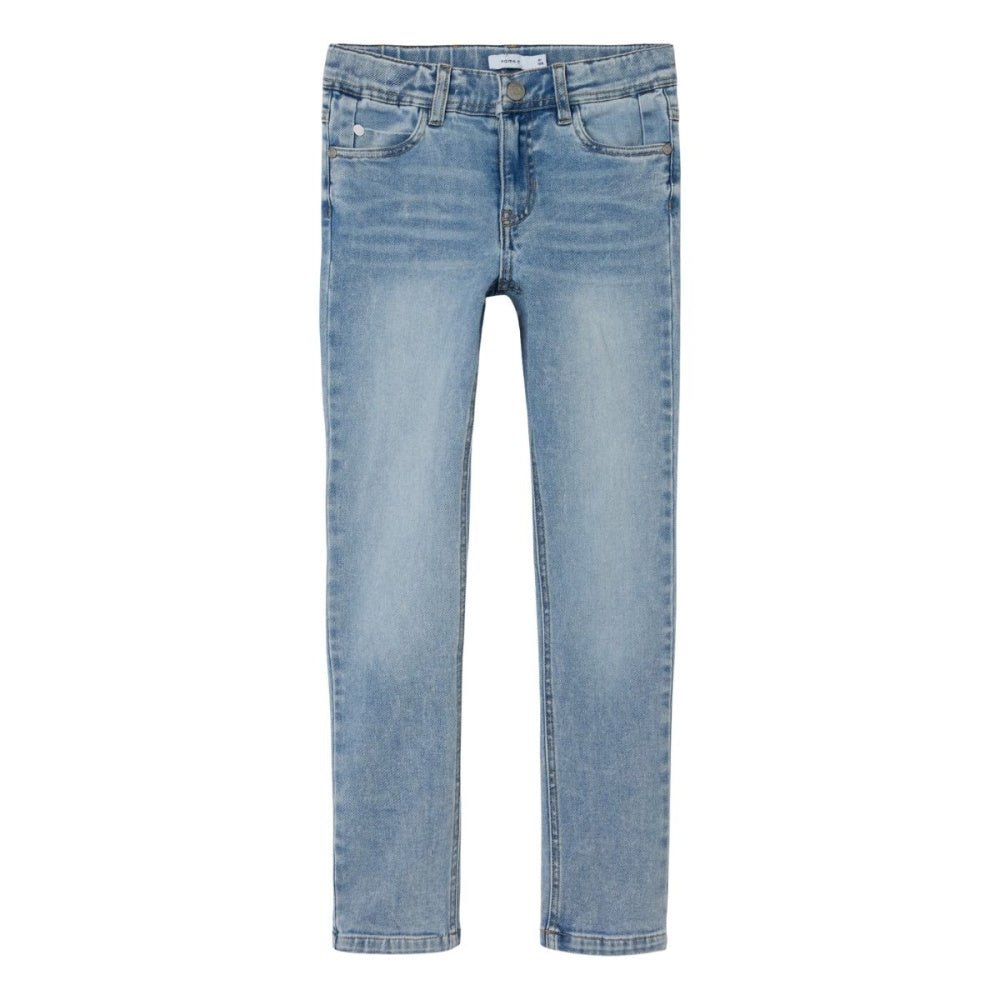Name It - Jeans Bukse Theo X-Slim Light Blue Denim - Guttelus