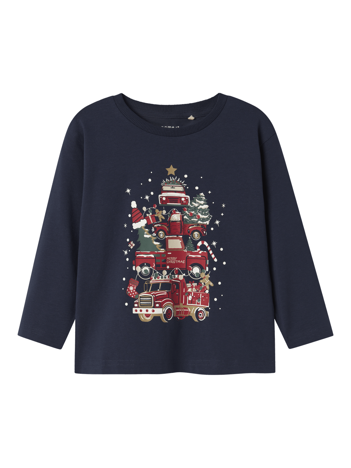 Name It - Julegenser Trucks Rejulli Navy Blazer - Guttelus