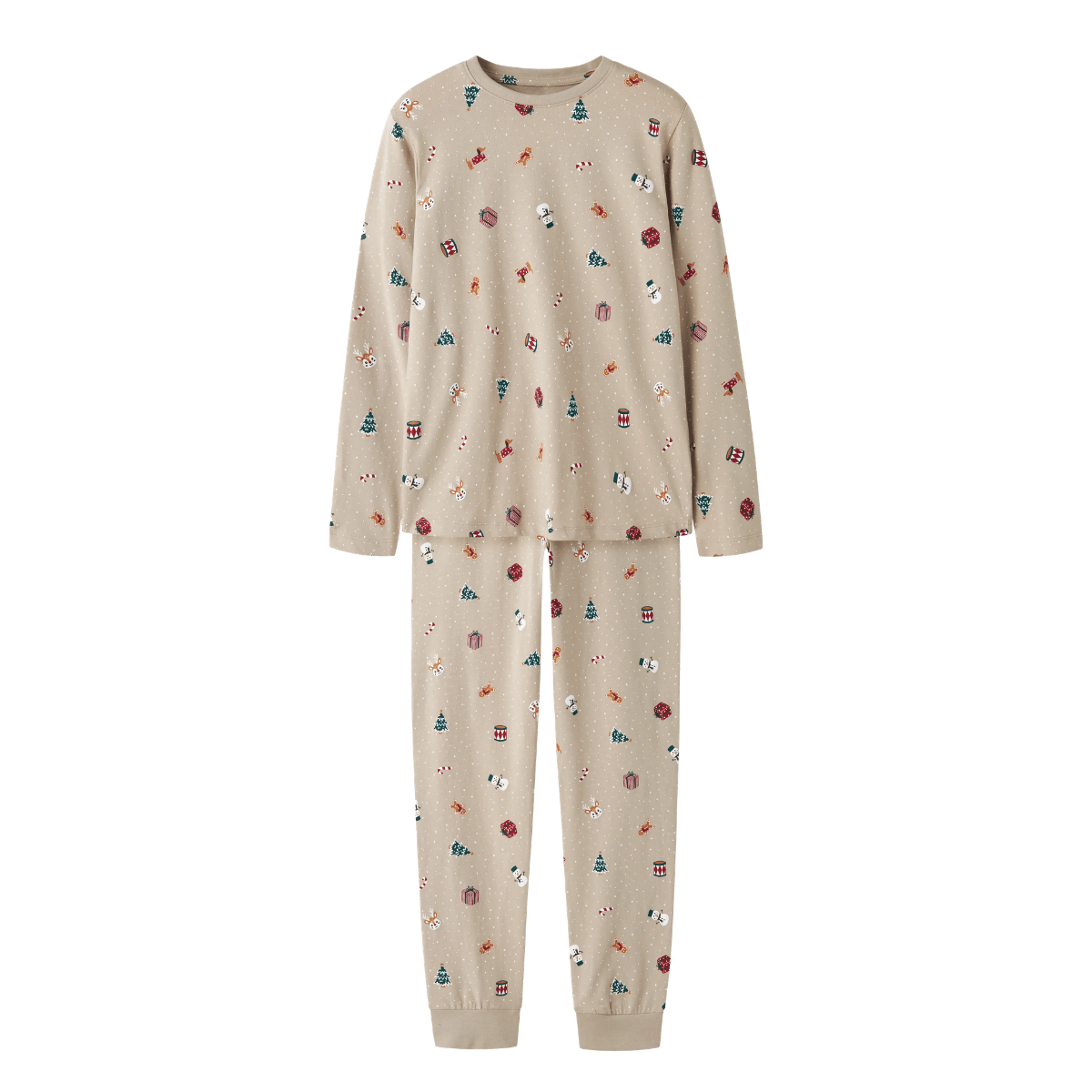 Name It - Julepysj 2-delt Vismas 2026 Pure Cashmere - Guttelus