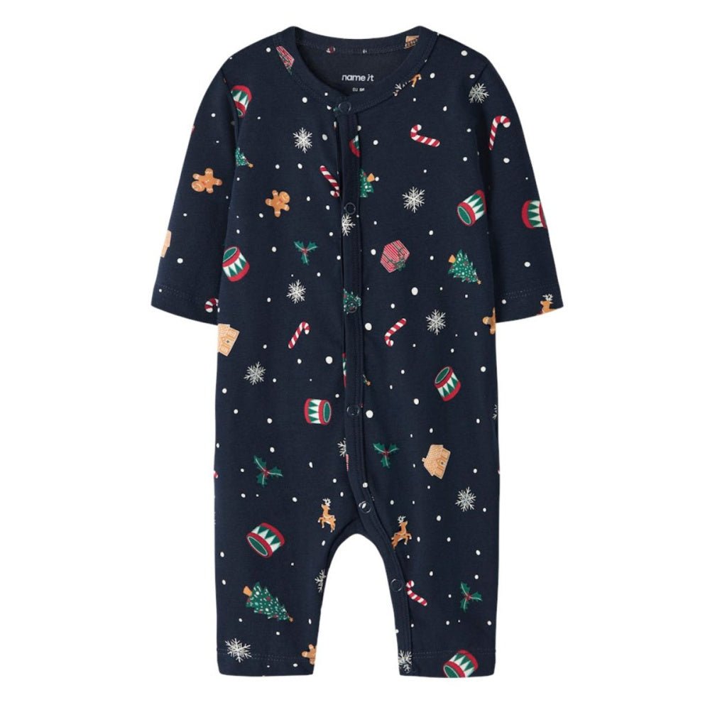Name It - Julepysj Baby Vismas Xmas Navy Blazer - Guttelus.no