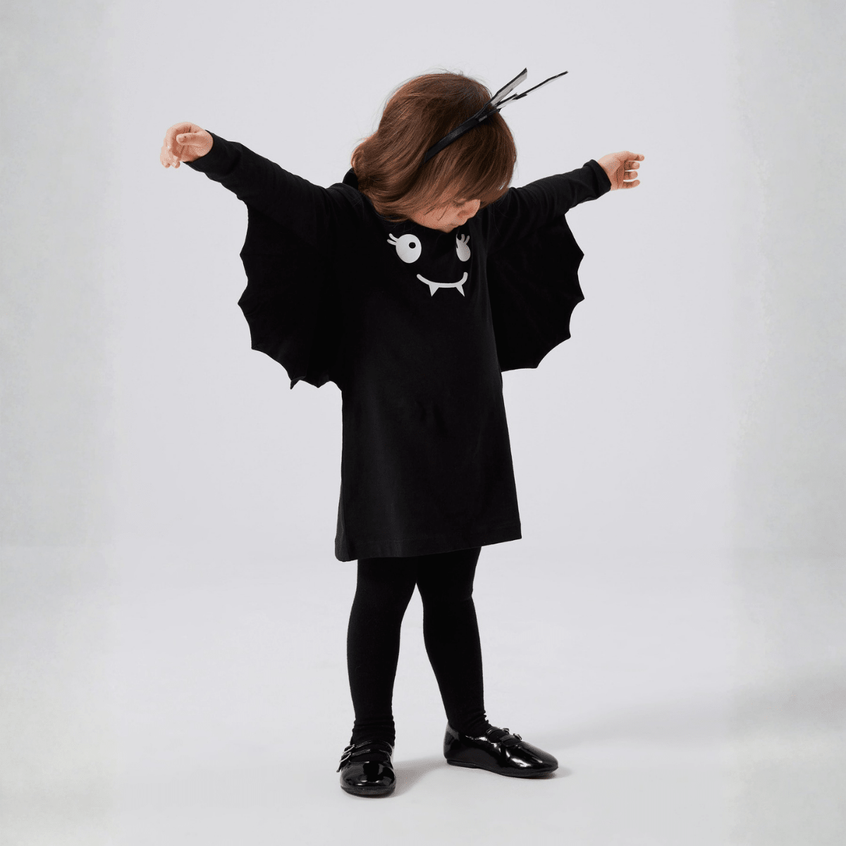 Name It - Kjole Oda Bat Black - Guttelus