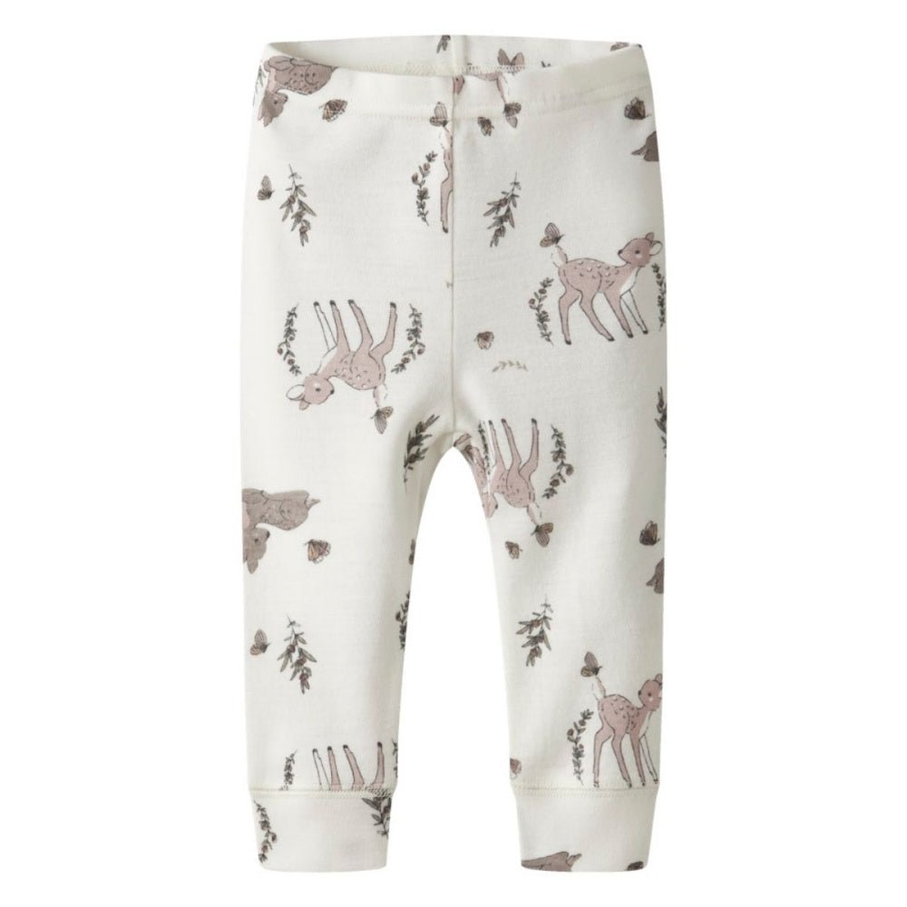 Name It - Longs i Ull Baby Willitus Pink/ Snow White Dear - Guttelus.no