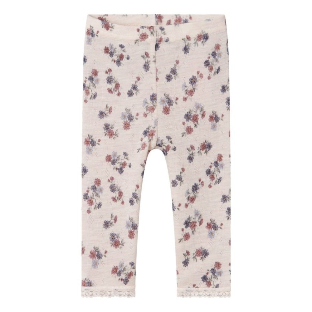 Name It - Longs Ull Baby Wang Flower Lilac Ash - Guttelus