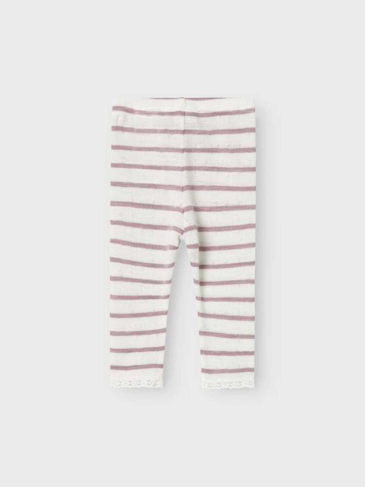 Name It - Longs Ull Baby Wang Striper Purple Dove - Guttelus