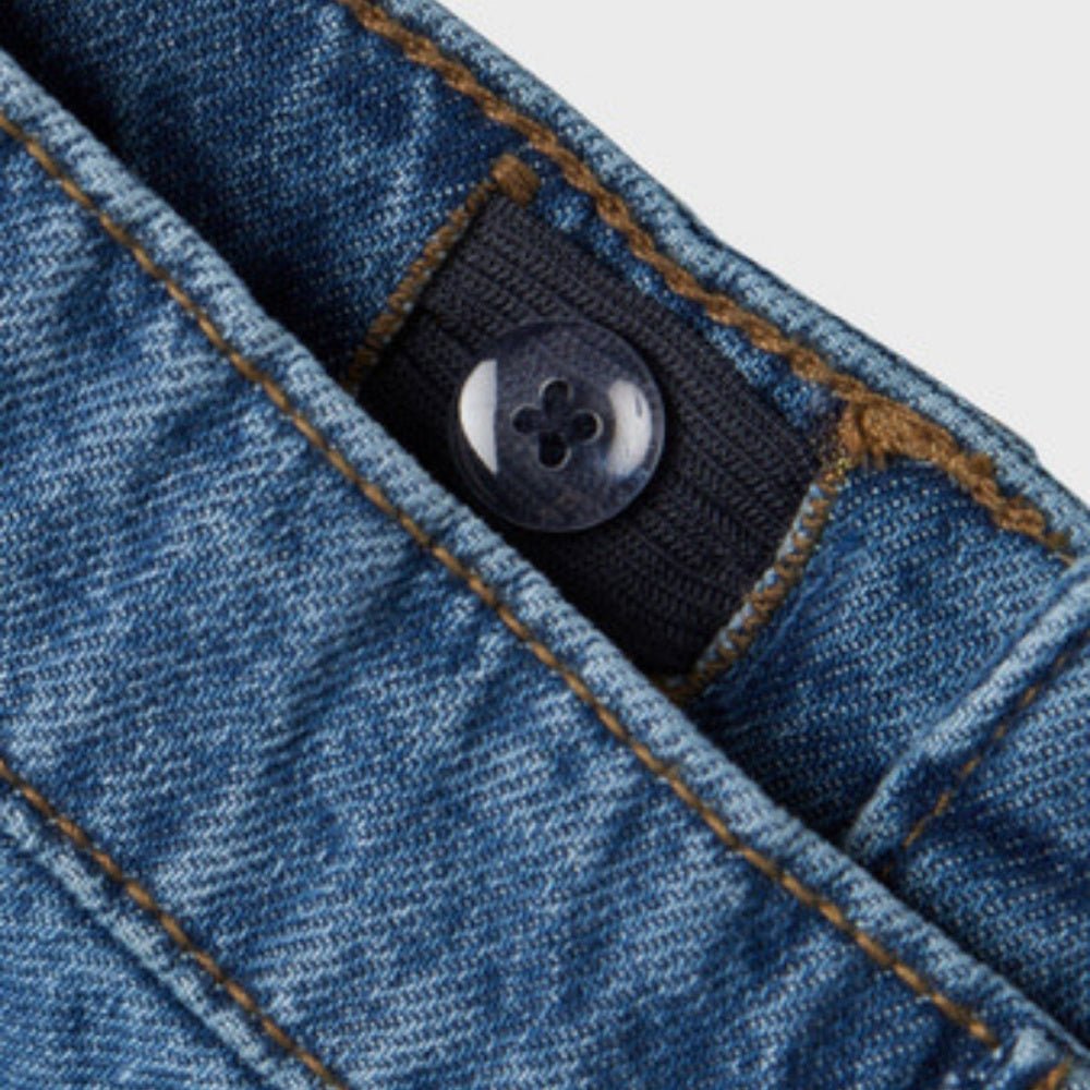 Name It - Shorts Jr Rose Medium Blue Denim - Guttelus