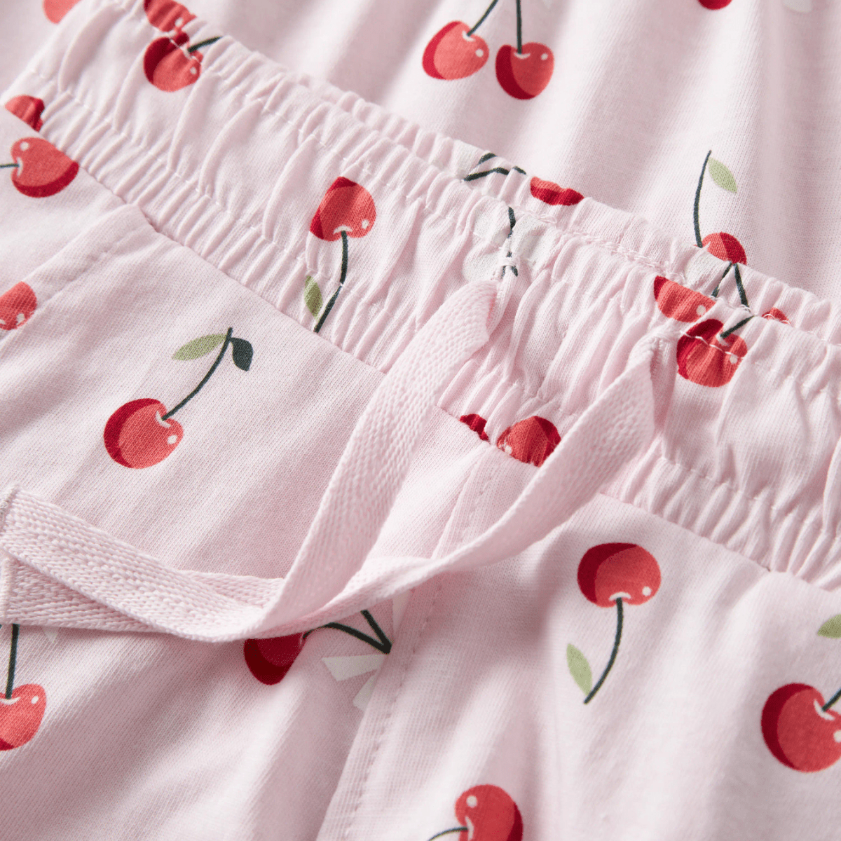 Name It - Shorts Vigga Cradle Pink Cherries - Guttelus.no