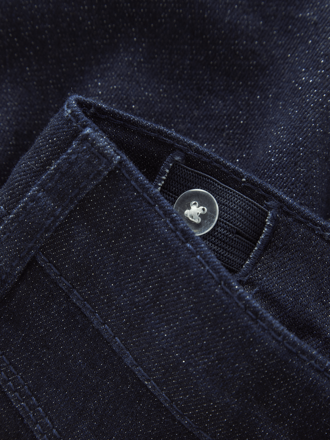 Name It - Skjørt Liv Glitter Dark Blue Denim - Guttelus