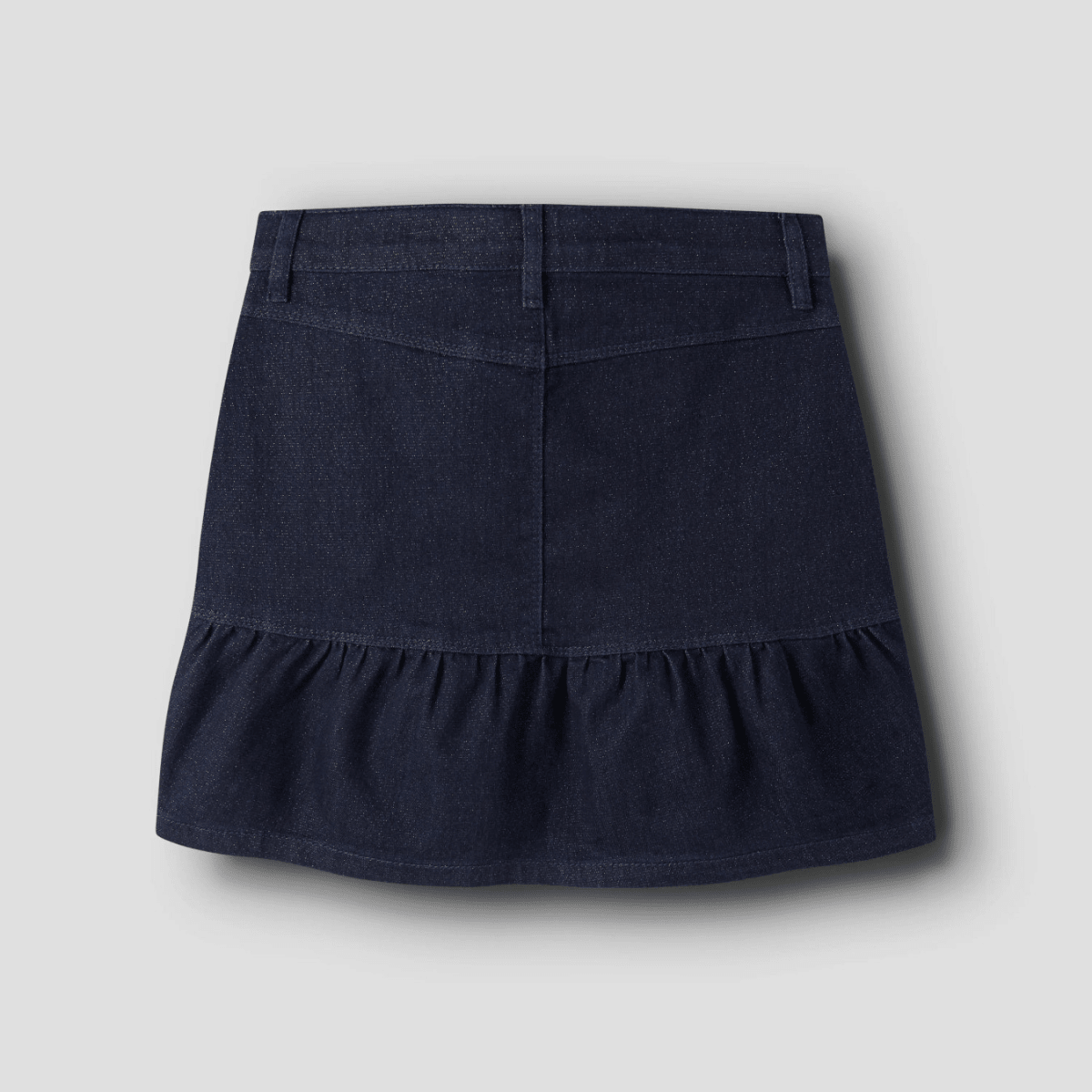Name It - Skjørt Liv Glitter Dark Blue Denim - Guttelus