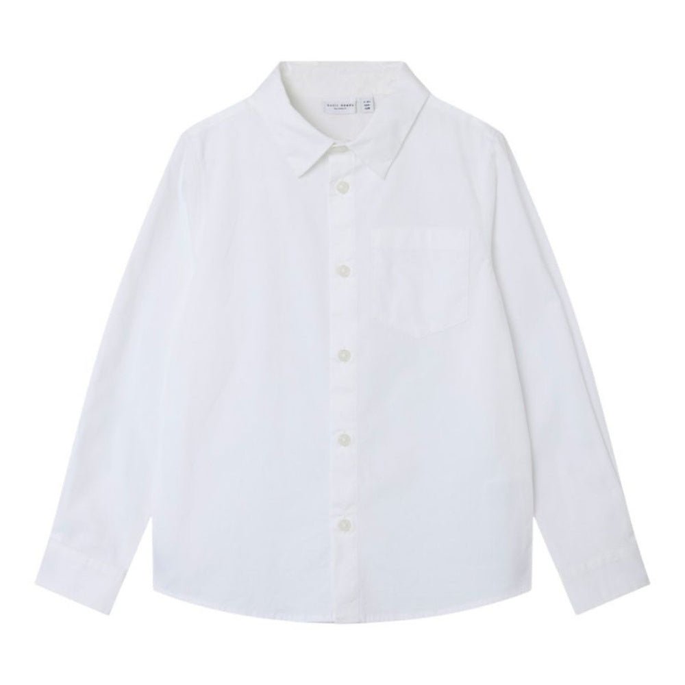 Name It - Skjorte Refred Jr Bright White - Guttelus