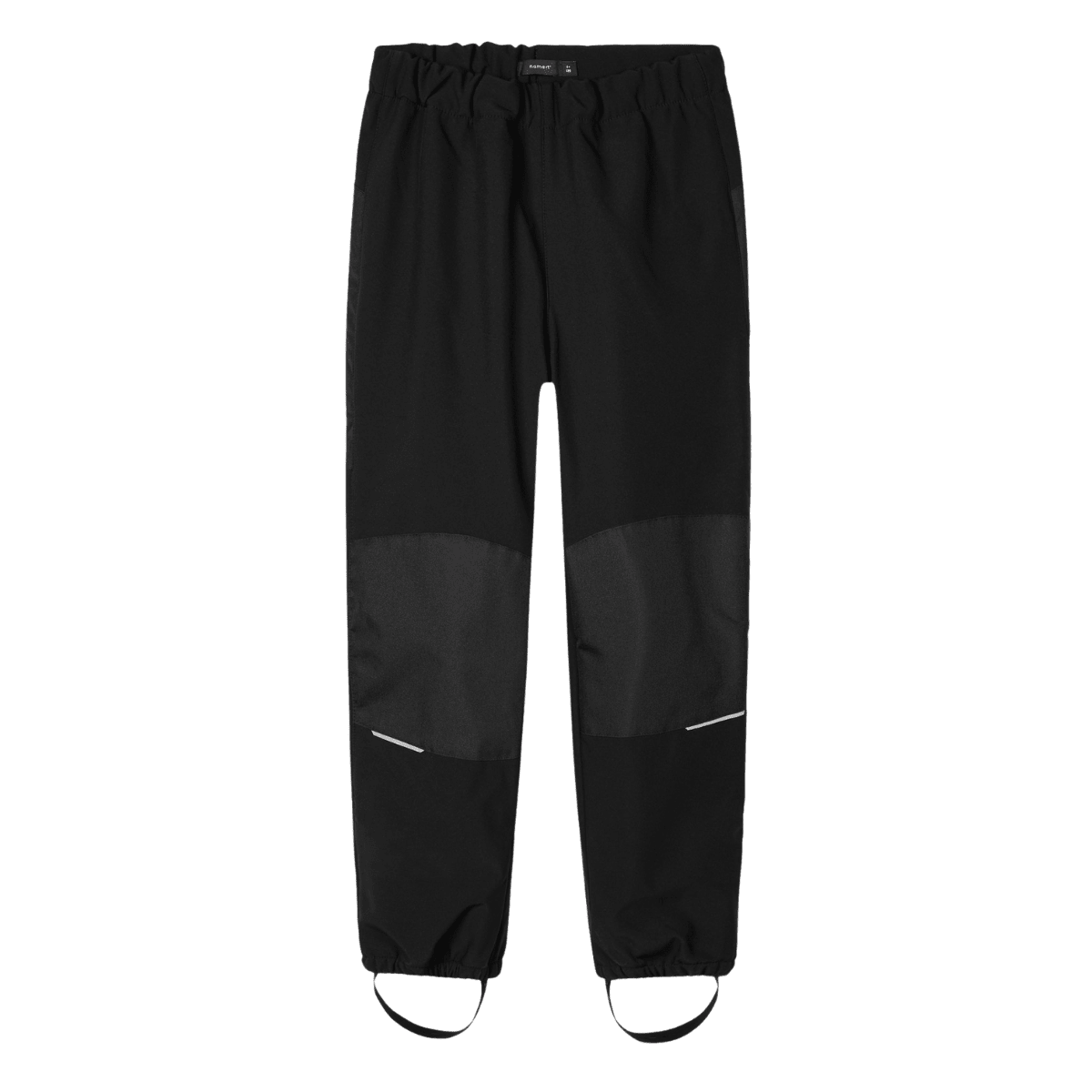 Name It - Softshell Bukse Alfa Sort - Guttelus.no
