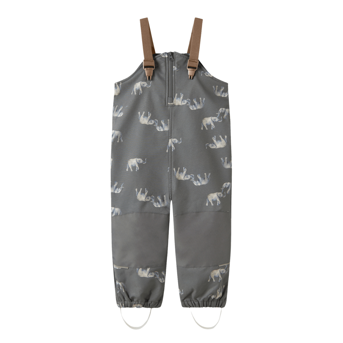 Name It - Softshellbukse Alfa Quiet Shade Elephant - Guttelus.no