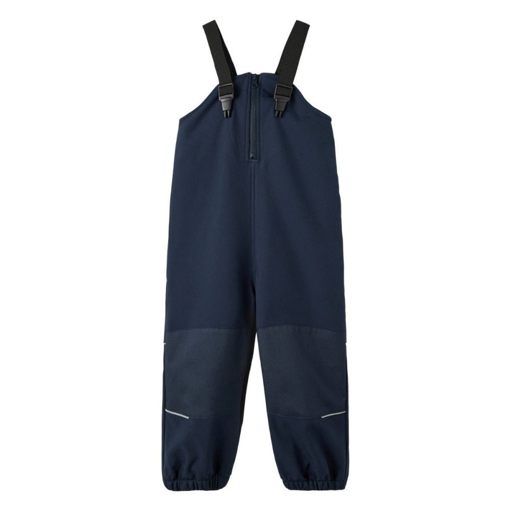 Name It - Softshellbukse med seler Alfa08 Dark Sapphire - Guttelus