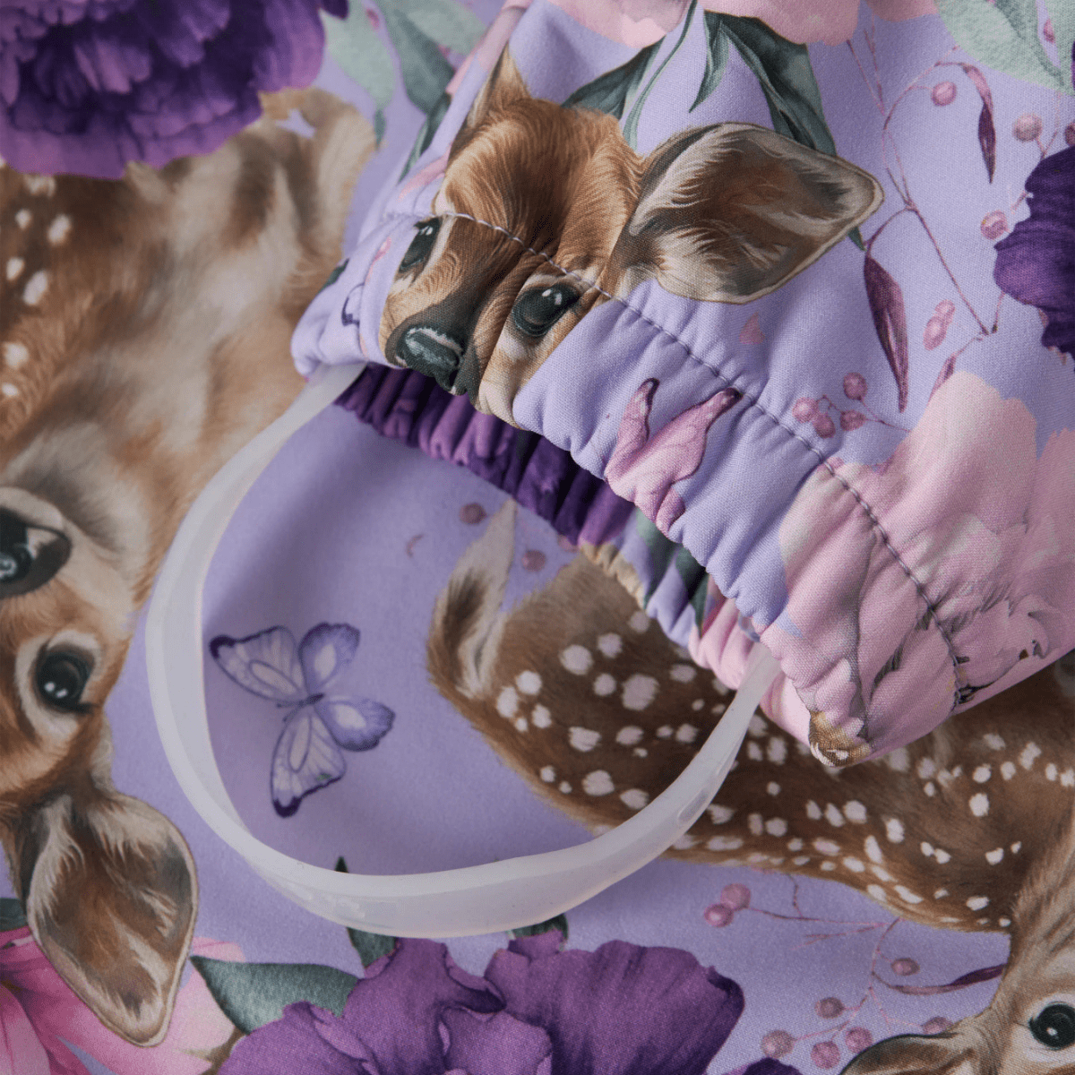 Name It - Softshelldress Lavender Blossom Bambi - Guttelus.no
