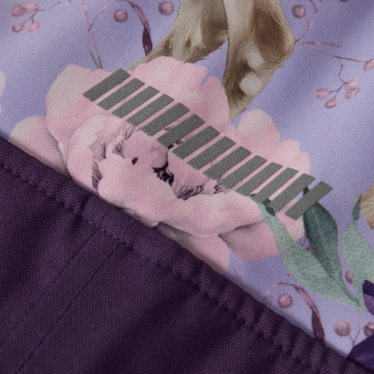 Name It - Softshelldress Lavender Blossom Bambi - Guttelus.no