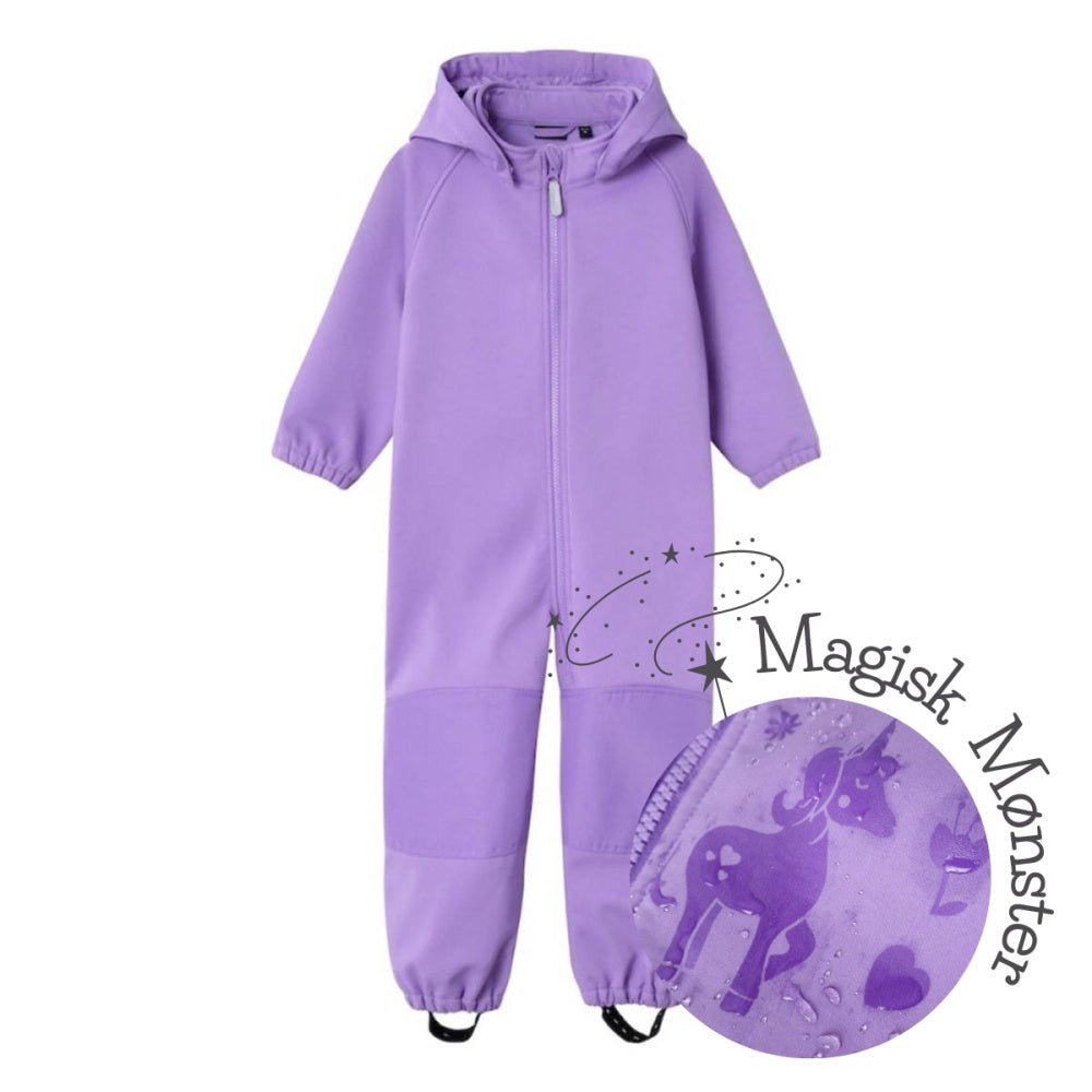 Name It - Softshelldress Magic Hyacinth - Guttelus.no