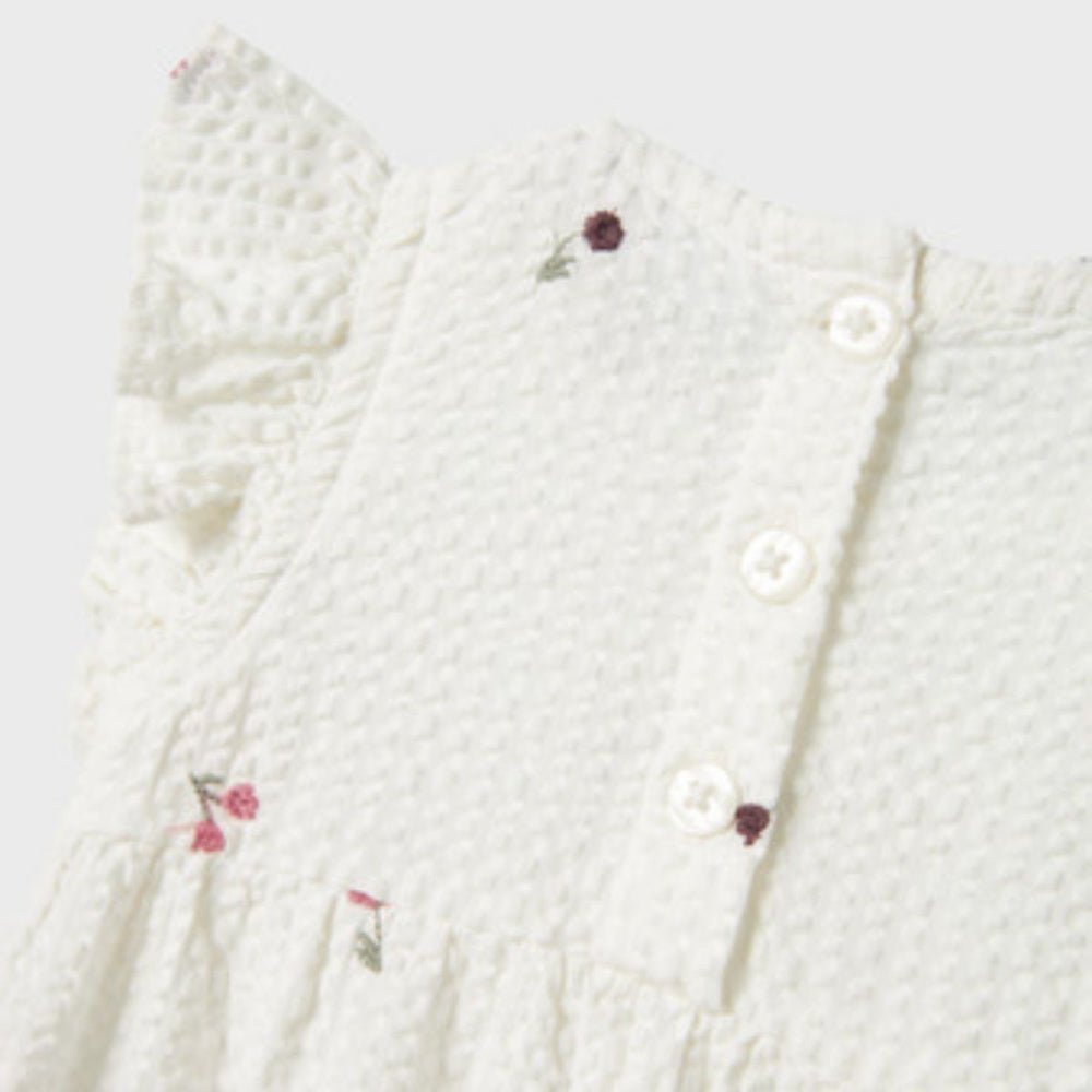 Name It - Sommerdrakt Baby Juliette Cloud Dancer - Guttelus