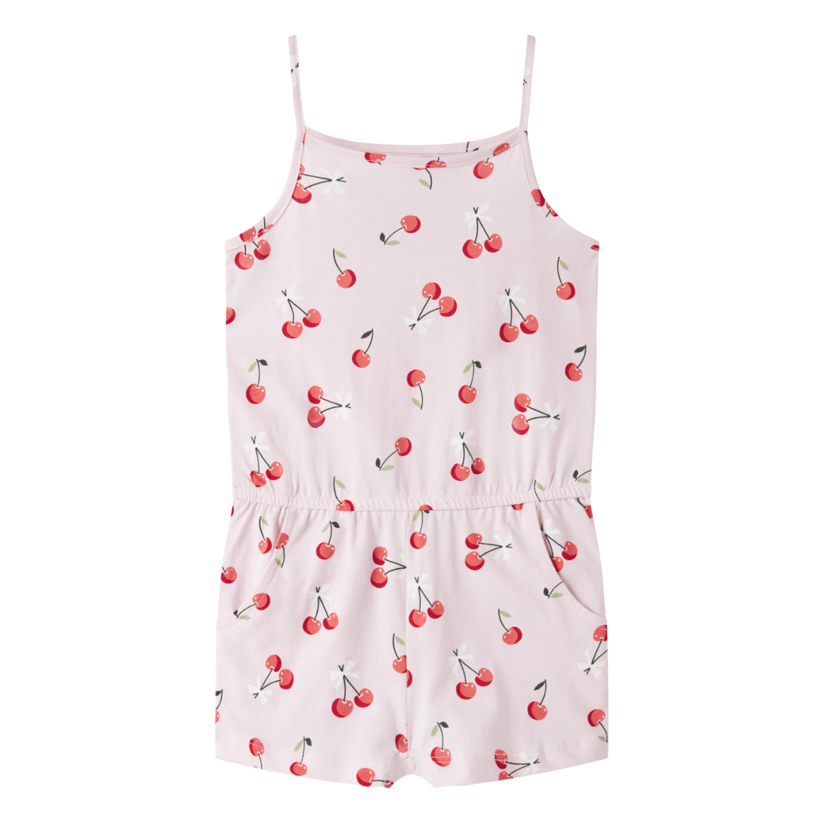Name It - Sommerdrakt Vigga Cradle Pink Cherries - Guttelus.no