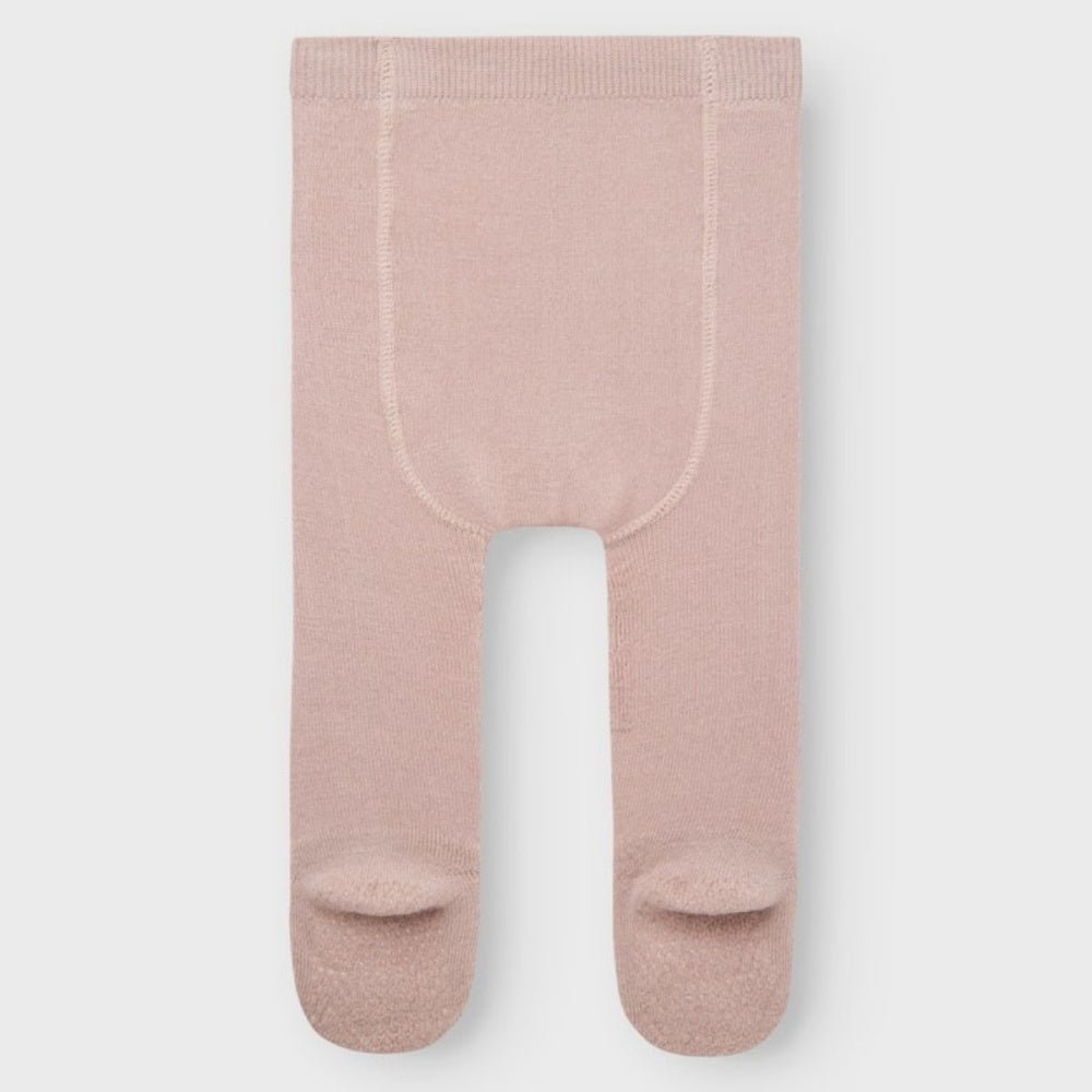 Name It - Strømpebukse Baby Ull/ Bomull Antiskli Wak Shadow Gray - Guttelus.no
