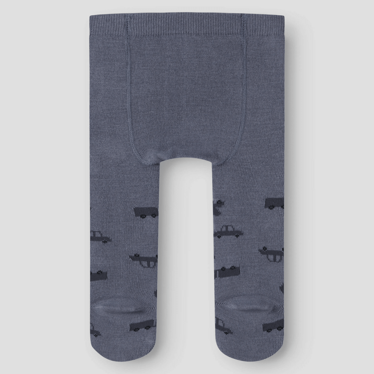 Name It - Strømpebukse i Ull/ Bomull Baby Wak Folkstone Gray Machines - Guttelus