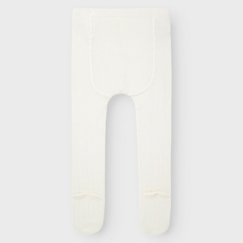 Name It - Strømpebukse i Ull/ Bomull Wakma Rib Snow White - Guttelus