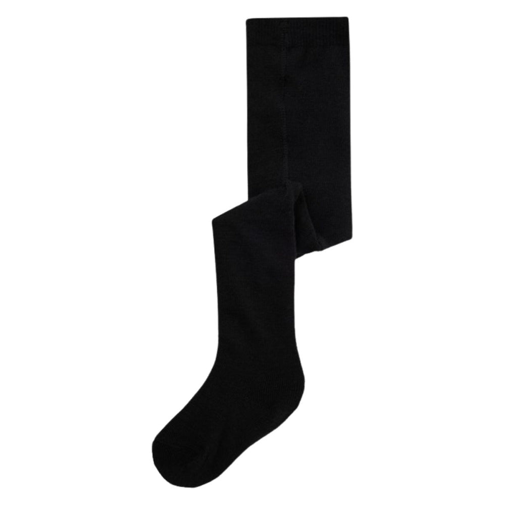Name It - Strømpebukse i Ull Wak Black - Guttelus.no