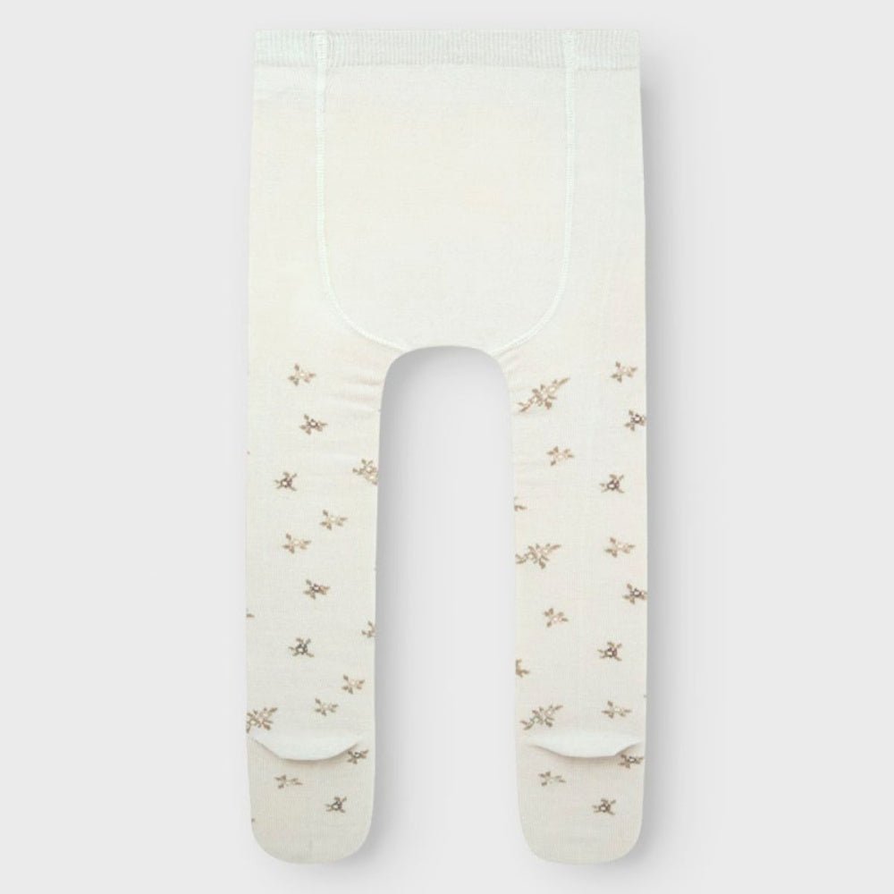 Name It - Strømpebukse Ull/ Bomull Wak Snow White Small Flowers - Guttelus.no