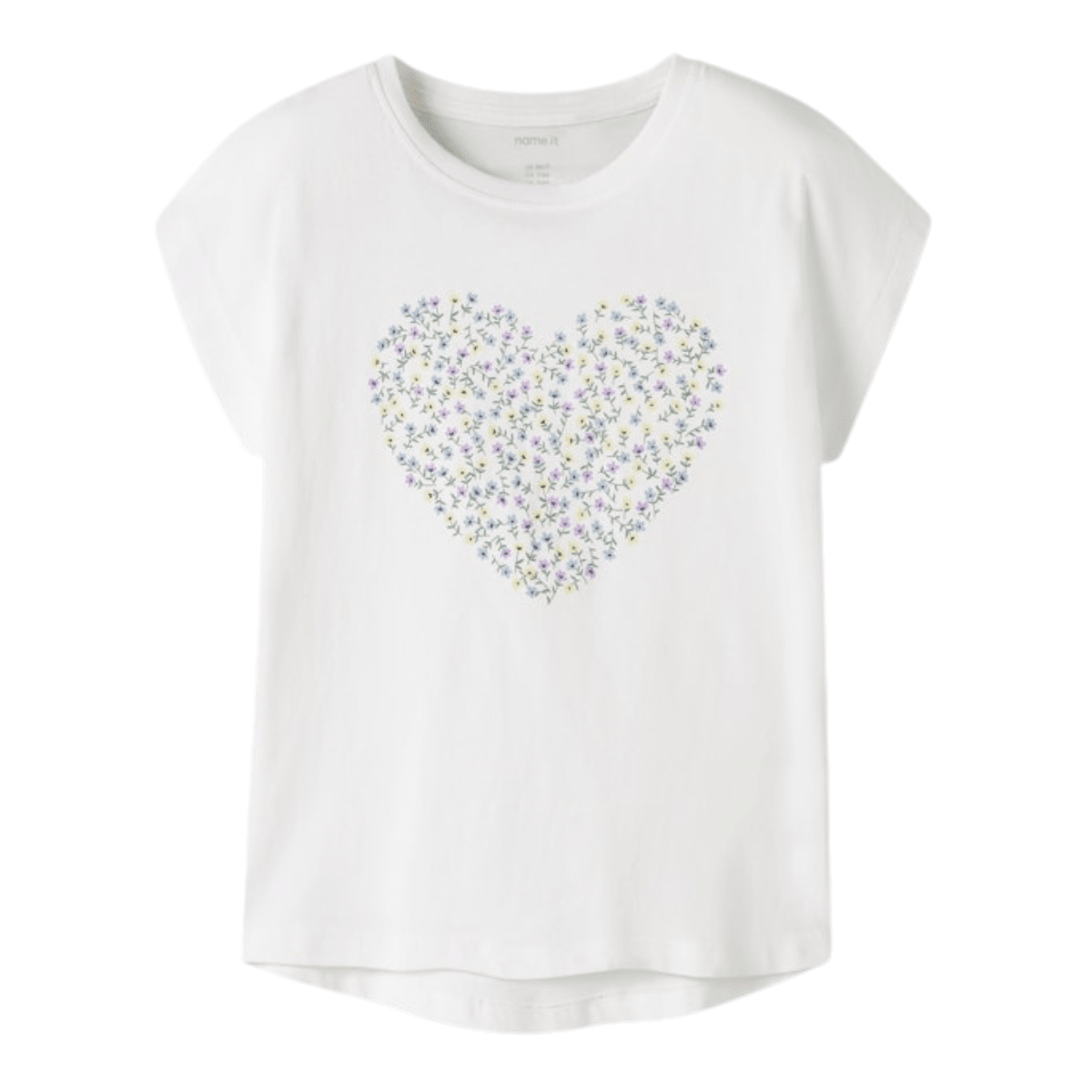 Name It - T-skjorte Vigea Bright White - Guttelus.no