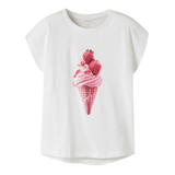 Name It - T-skjorte Votia Bright White