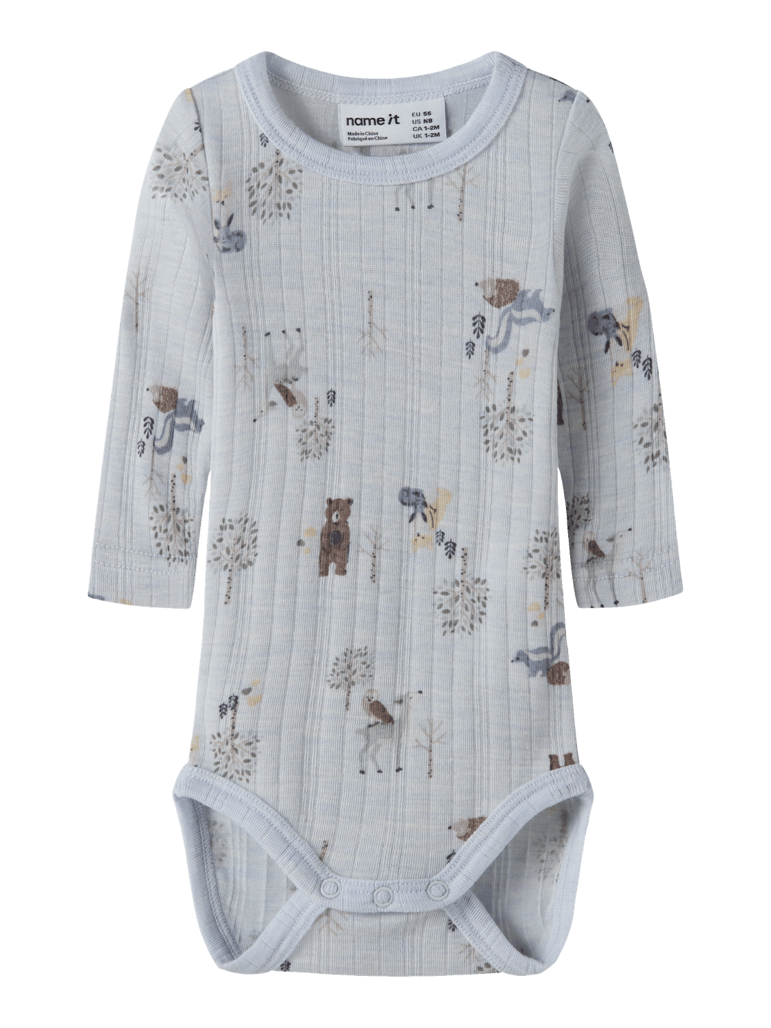 Name It - Ullbody Wang Arctic Ice Forest Animals - Guttelus