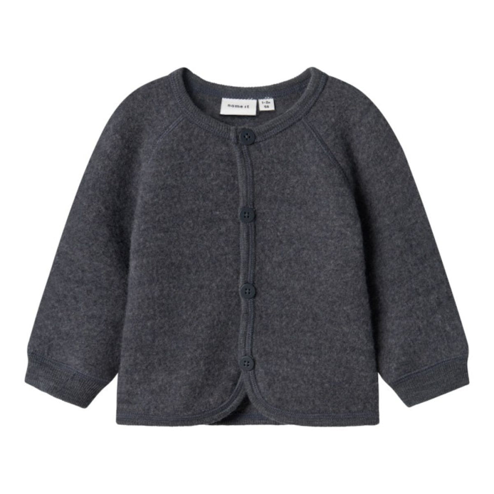 Name It - Ulljakke Baby Wmino Ombre Blue - Guttelus