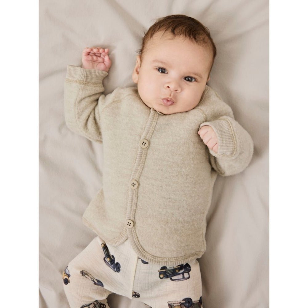Name It - Ulljakke Baby Wmino Pure Cashmere - Guttelus