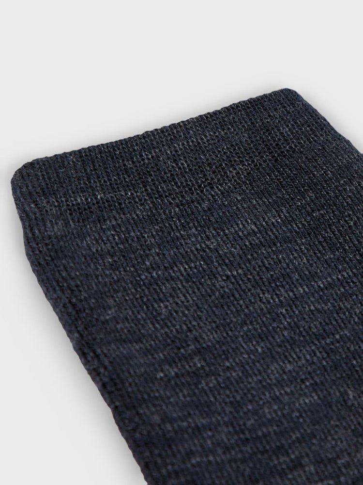 Name It - Ullsokker Waksi Blue Graphite - Guttelus.no