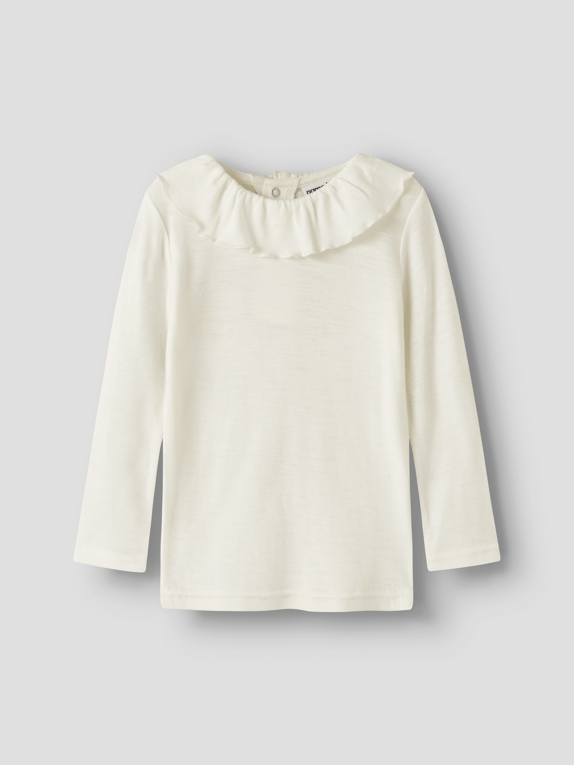 Name It - Ulltrøye med Krage Wang Rib Snow White - Guttelus