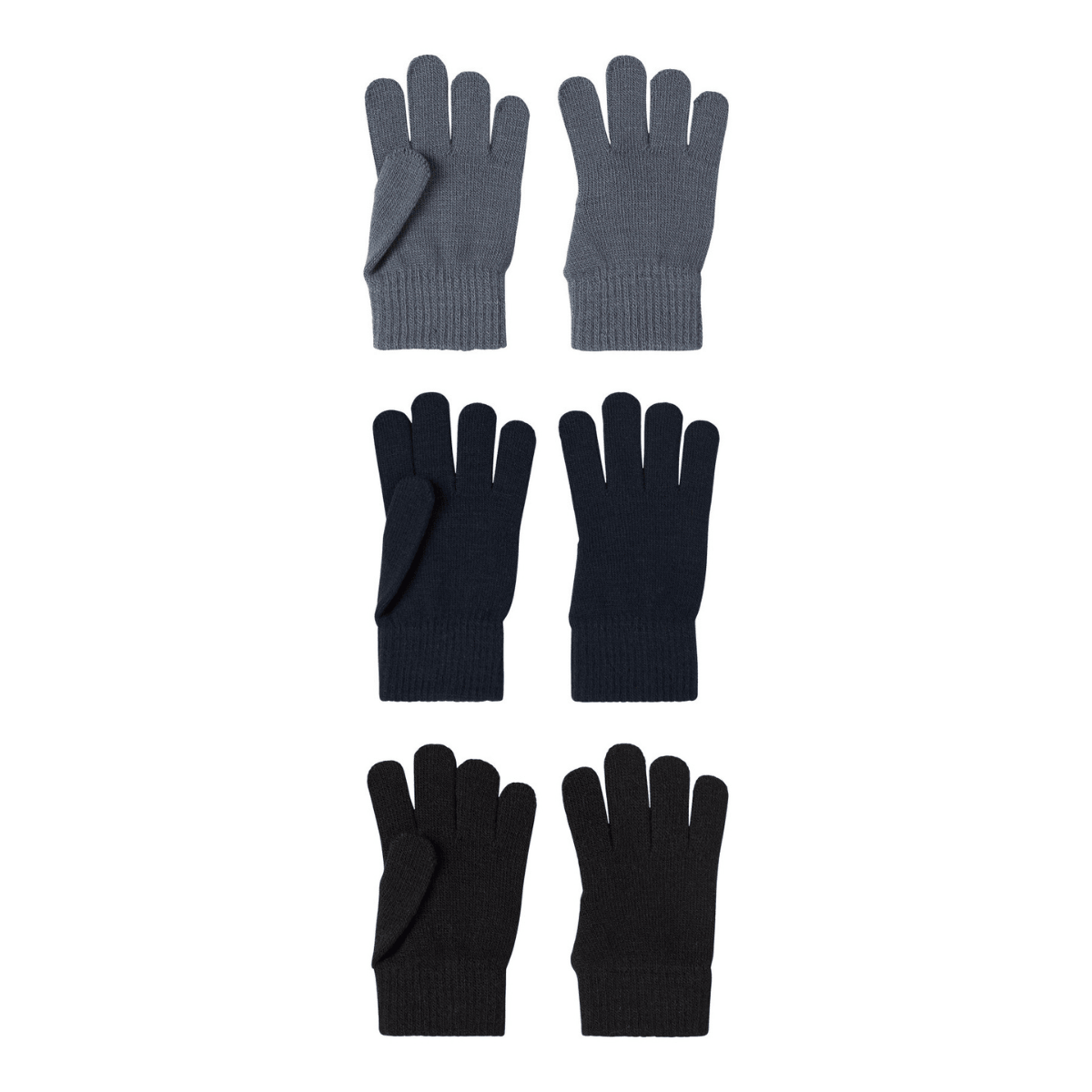 Name It - Vanter 3-pk Magic Flint Stone/ Dark Sapphire/ Black - Guttelus