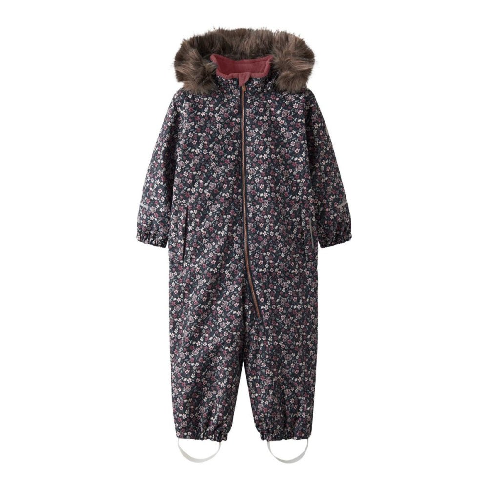 Name It - Vinterdress Snow10 Blomster - Guttelus.no