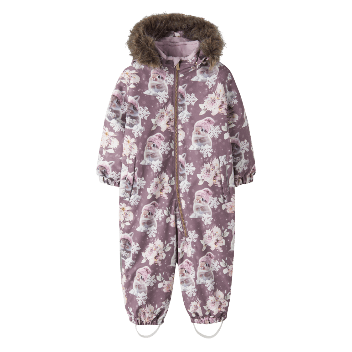 Name It - Vinterdress Snow10 Grape Shake - Guttelus