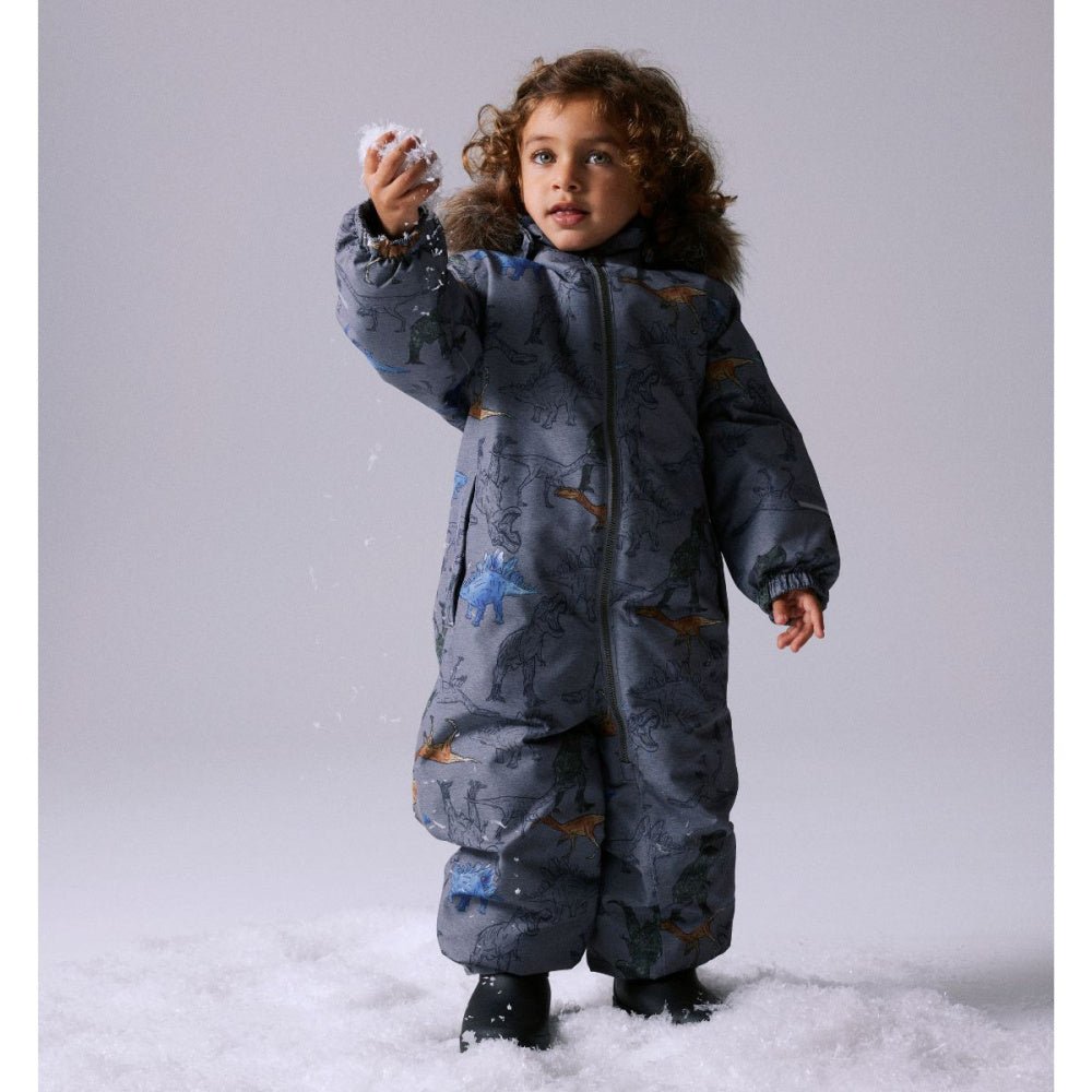 Name It - Vinterdress Snow10 Mockingbird Dinosaur - Guttelus
